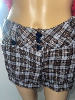 Vintage Moonstar plaid shorts